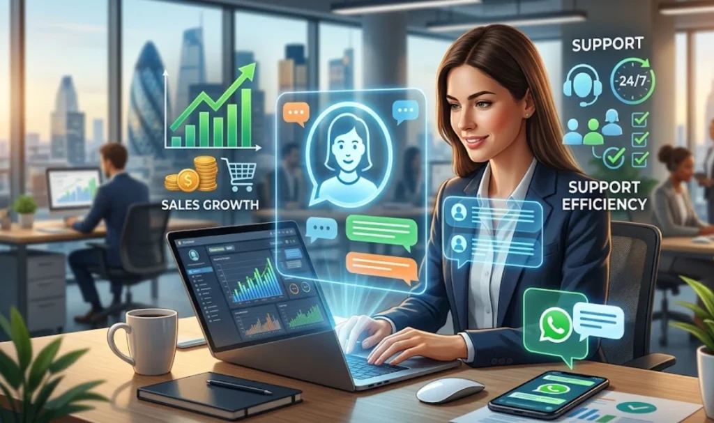 How AI Chat Agents Increase Sales and Reduce Support Costs